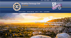 Desktop Screenshot of breakfastexchangeclub.org